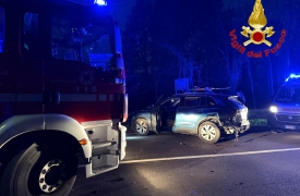 Scontro sulla Provinciale: un ferito a Gavirate