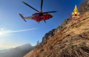 Bloccati sul Resegone, salvati dal Drago