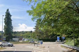 Cascina Mentasti, lavori a senso unico alternato