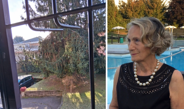 Le sbarre poste a protezione delle finestre dell’abitazione non sono bastate per tenere lontano i ladri, che le hanno segate (Redazione)