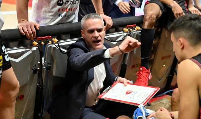 Coach Kastritis chiede ritmo e aggressività oggi a Treviso