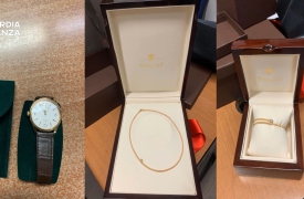 Rolex e gioielli di lusso sequestrati a Gaggiolo