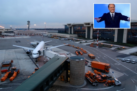 Intitolazione di Malpensa a Berlusconi, in campo anche la Presidenza del Consiglio