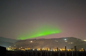 Aurora boreale, spettacolo a metà per colpa delle nuvole