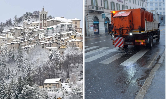Brina a Varese nella mattinata di giovedì