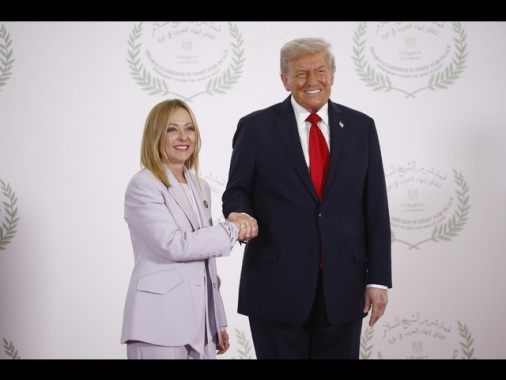 Meloni, confido in Trump, spero potremo dargli il Nobel per la pace