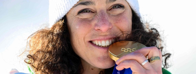 Brignone è oro Gigante, bis ai Giochi