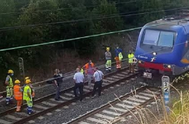 Tragedia sui binari, bloccata la Novara-Domo
