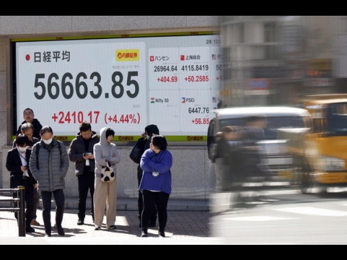 Borsa: nell'Asia chiusa per le festività del Capodanno lunare bene Tokyo (+1%)
