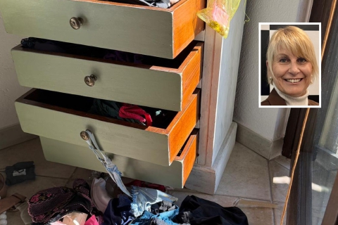 «Mi hanno svaligiato la casa»