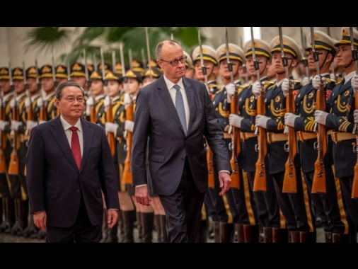 Merz, 'grande potenziale di crescita in economia cinese e tedesca'