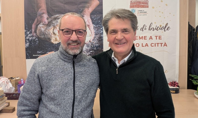 Don Marco Casale e Luigi Jemoli