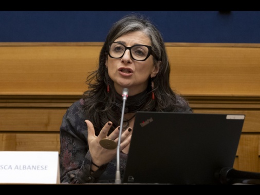 Media, Parigi rinuncia a richiesta dimissioni di Albanese all'Onu