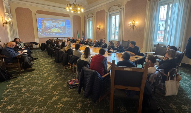 La riunione che si è svolta a Villa Recalcati