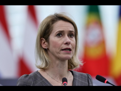 Kallas, 'domani riunione straordinaria dei ministri degli Esteri dei 27'