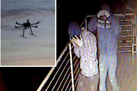 I droni e i furti nelle case: Bobbiate in allarme