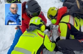 Intrappolato nel crepaccio per salvare una vita: tragedia sul Rosa