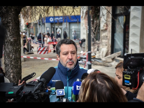 Salvini, sull'Iran Cdm in settimana, Meloni va in Parlamento