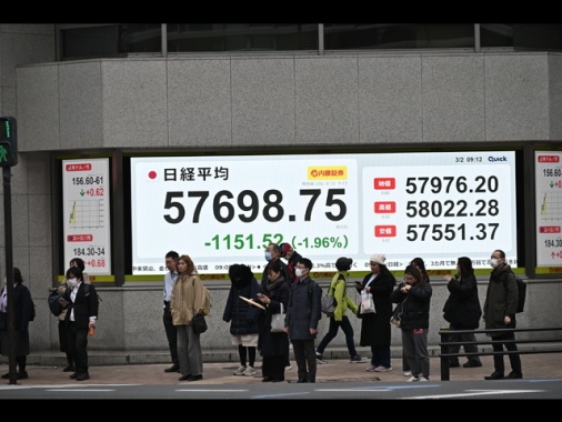 Borsa: Asia rimbalza, Europa alla prova con future in calo