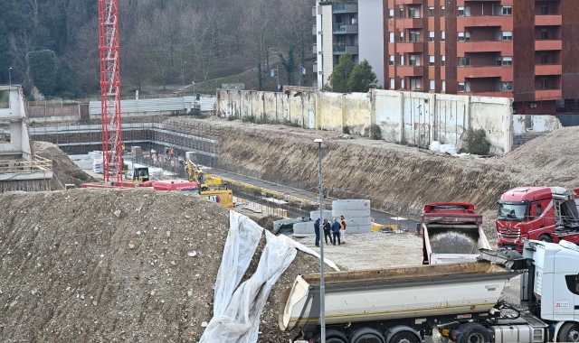 Il cantiere per la riqualificazione dell’ex Aermacchi di Varese