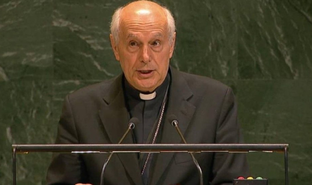 Monsignor Caccia si trova negli Stati Uniti dal 2019