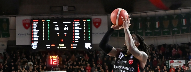 Varese sbanca Udine a suon di triple