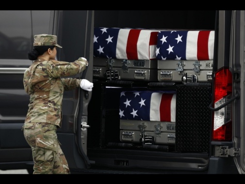 Sale a 7 il bilancio degli americani morti nella guerra in Iran