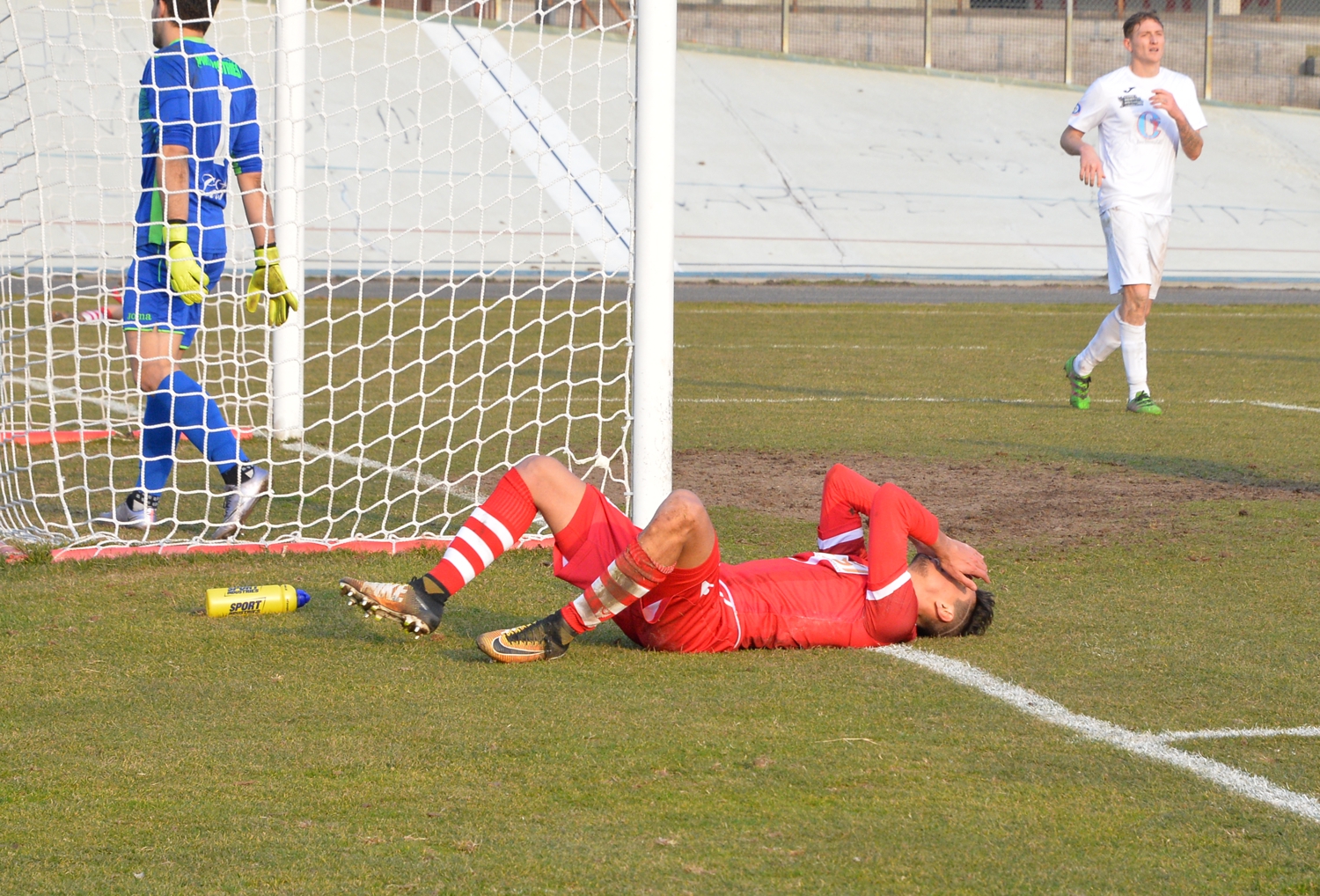 VARESE VARESE CALCIO OLTREPOVOGHERA NELLA FOTO PALAZZOLO GOL MANCATO