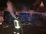 Veicoli in fiamme e sospetti di dolo 13