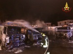 Veicoli in fiamme e sospetti di dolo 16