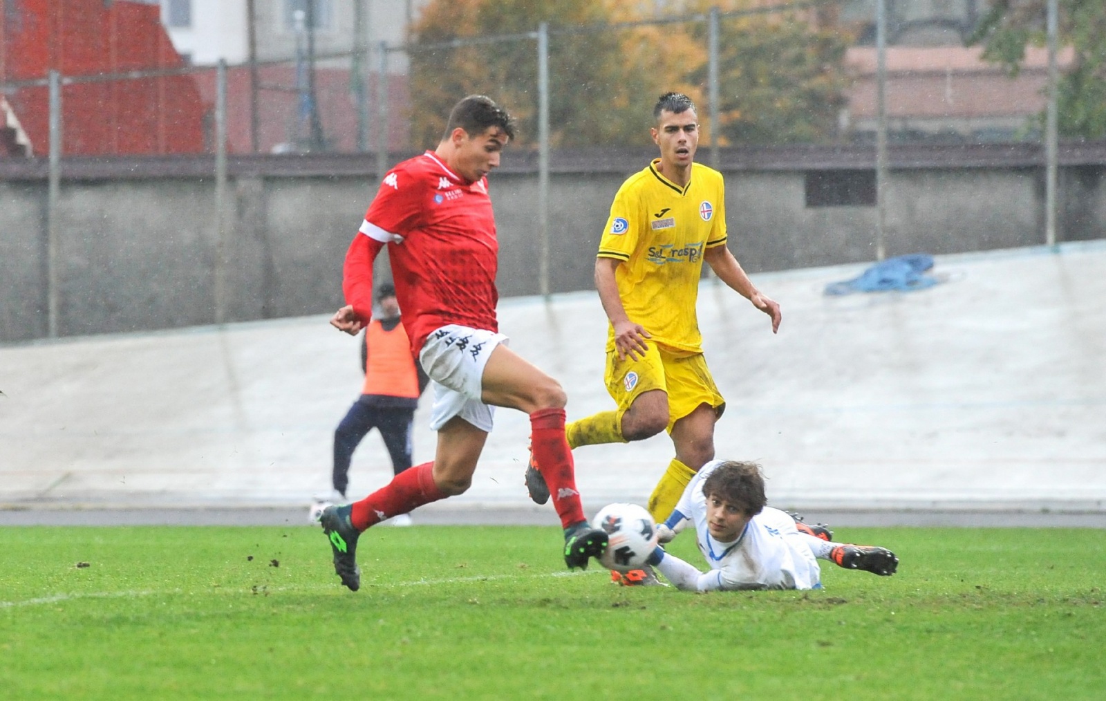 VARESE CALCIO SERIE D CITTA’ DI VARESE VS. LIGORNA NELLA FOTO GOL DEL VARESE DI ELIOS MINAJ