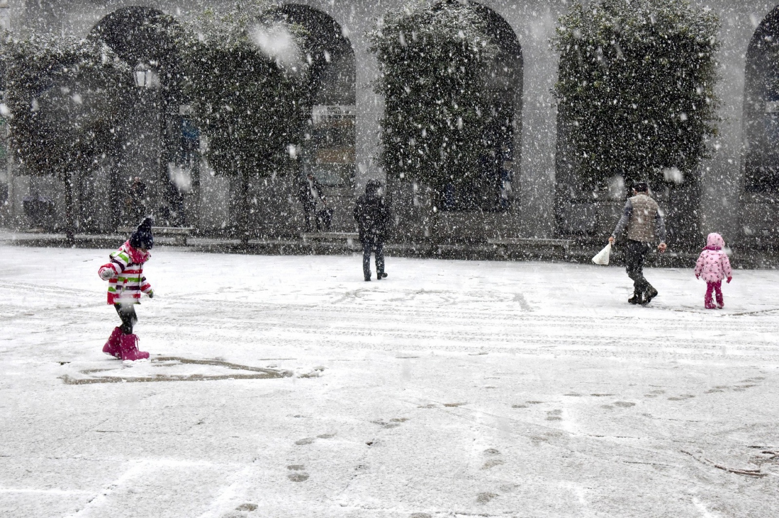 VARESE PRIMA NEVICATA DEL 2021