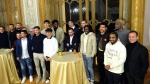 VARESE CENA FESTA DI NATALE 2021 PALLACANESTRO VARESE ALLE VILLE PONTI NELLA FOTO GRUPPO