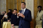 VARESE CENA FESTA DI NATALE 2021 PALLACANESTRO VARESE ALLE VILLE PONTI NELLA FOTO LUIS SCOLA