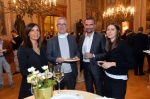 VARESE CENA FESTA DI NATALE 2021 PALLACANESTRO VARESE ALLE VILLE PONTI NELLA FOTO PAOLA BIANCHERI, VITTORIO BALLERIO, UMBERTO ARGIERI E FIGLIA BALLERIO
