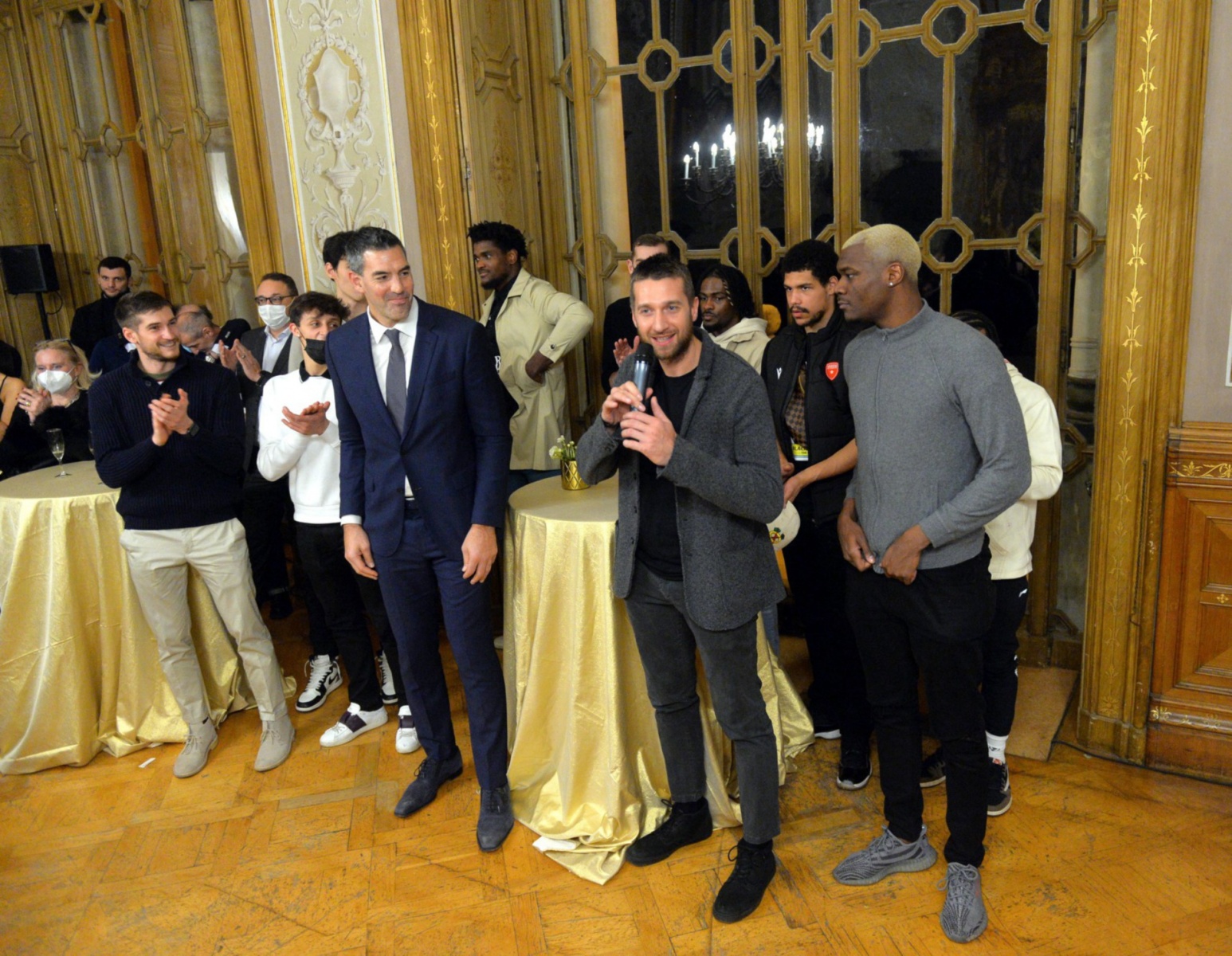 VARESE CENA FESTA DI NATALE 2021 PALLACANESTRO VARESE ALLE VILLE PONTI NELLA FOTO GIANCARLO FERRERO