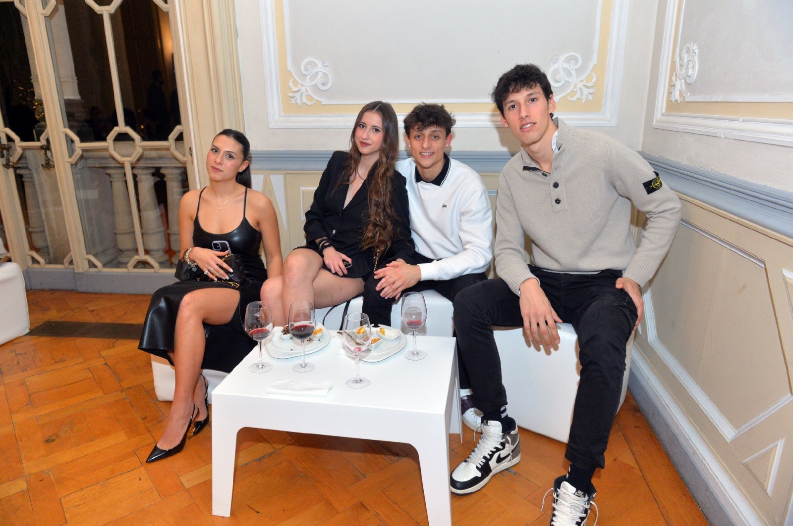 VARESE CENA FESTA DI NATALE 2021 PALLACANESTRO VARESE ALLE VILLE PONTI NELLA FOTO VIRGINIO E LIBRIZZI