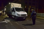 VARESE INCIDENTE GRAVE PEDONE INCASTRATO SOTTO IL CAMION VIA MONTE ROSA