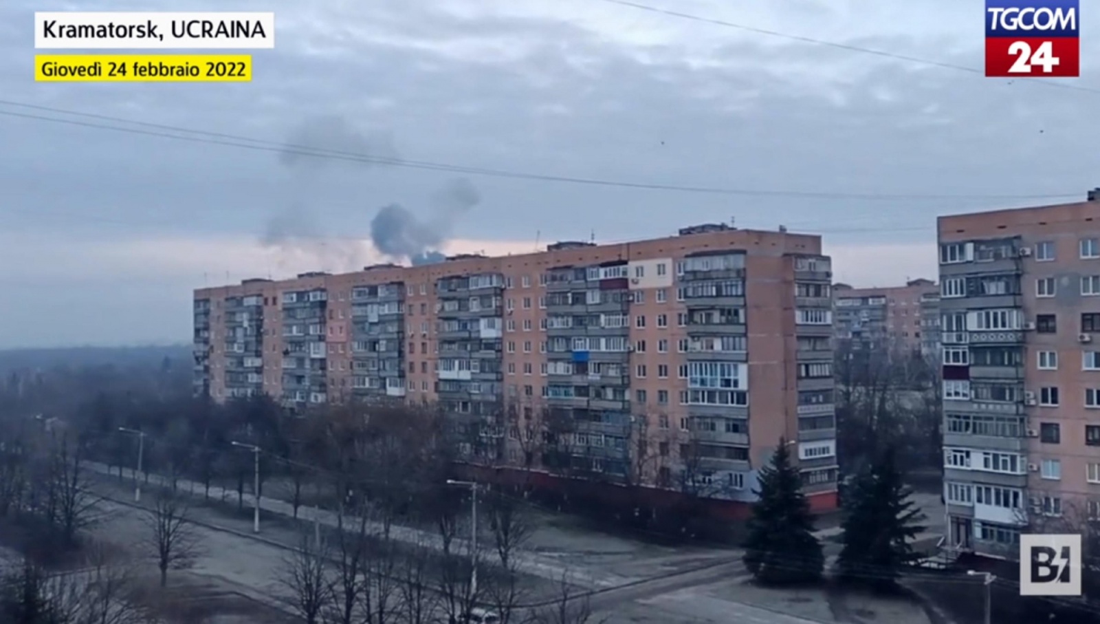 Prime immagini di guerra dall’Ucraina