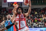 VARESE BASKET SERIE A OPENJOBMETIS PALLACANESTRO VARESE VS. VANOLI CREMONA NELLA FOTO TOMAS WOLDETENSAE