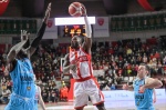 VARESE BASKET SERIE A OPENJOBMETIS PALLACANESTRO VARESE VS. VANOLI CREMONA NELLA FOTO ANTHONY BEANE