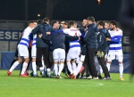 BUSTO ARSIZIO PRO PATRIA RENATE CALCIO NELLA FOTO FINE PARTITA