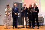 LUINO PREMIO CHIARA ALLA CARRIERA 2022 A CORRADO AUGIAS AL TEATRO SOCIALE CON BAMBI LAZZATI, ROMANO OLDRINI E SINDACO ENRICO BIANCHI