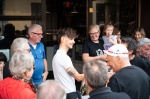 TAINO ALESSANDRO COVI CON IL SUO FAN CLUB