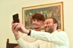 VARESE ALESSANDRO COVI IN VISITA ALLA REDAZIONE DEL QUOTIDIANO LA PREALPINA