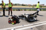 SARONNO INCIDENTE MORTALE MOTO CAMION TANGENZIALINA SARONNO ROVELLO