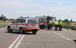 SARONNO INCIDENTE MORTALE MOTO CAMION TANGENZIALINA SARONNO ROVELLO