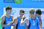 VARESE FINALI A MONDIALI CANOTTAGGIO 2022, UNDER 19 E PREMIAZIONI NELLA FOTO QUATTRO DI COPPIA MASCHILE CON MAICHOL BRAMBILLA MEDAGLIA D’ARGENTO