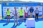 VARESE FINALI A MONDIALI CANOTTAGGIO 2022 UNDER 19 E PREMIAZIONI NELLA FOTO CERIMONIA CONCLUSIVA