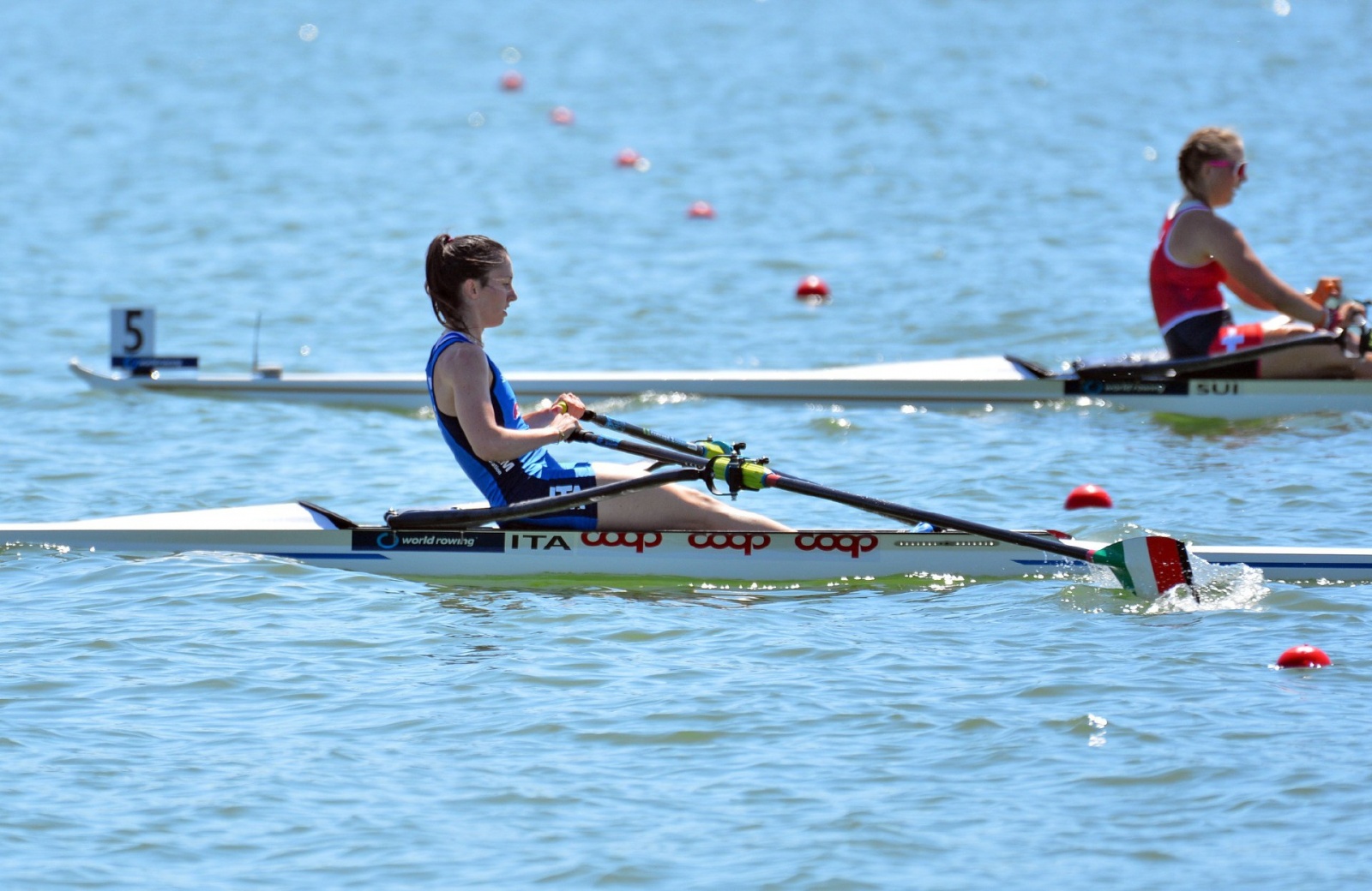 VARESE FINALI A MONDIALI CANOTTAGGIO 2022, UNDER 19 E PREMIAZIONI NELLA FOTO SINGOLO FEMMINILE AURORA SPIRITO